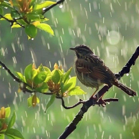 Soothing Sleepscape Gentle Rain and Birdsong ft. Wetlag & Pinealwave | Boomplay Music