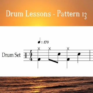 Drum Lessons - Pattern 13 (Loop 170)