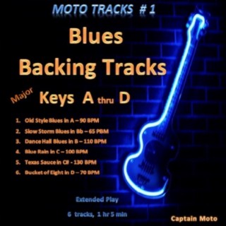 Moto Tracks #1 Blues Backing Tracks