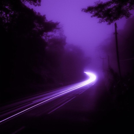 beams of purple light