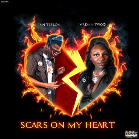 Scars On My Heart ft. Iyn Teflon | Boomplay Music