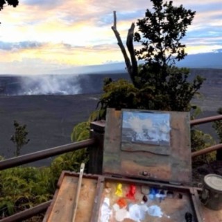 Painter Alice Leese Back in Hawai’i Volcanoes National Park