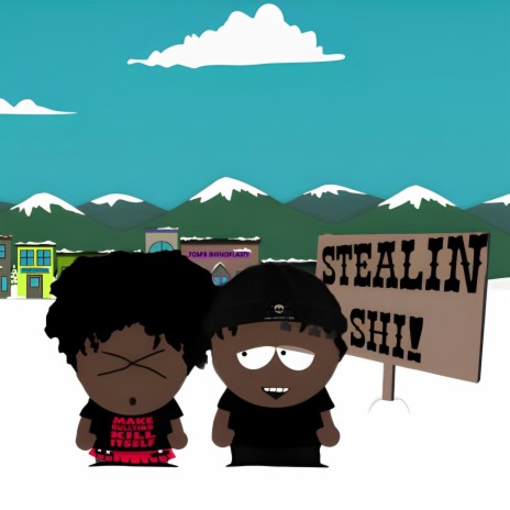 stealin shi ft. starresta | Boomplay Music