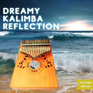 Dreamy Kalimba Reflection in a Moonlight Ocean Waves