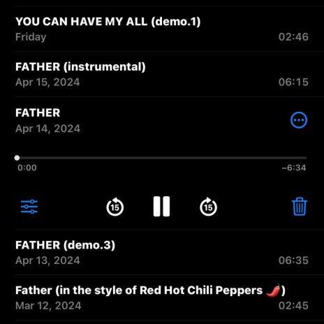 FATHER (demo) | Boomplay Music