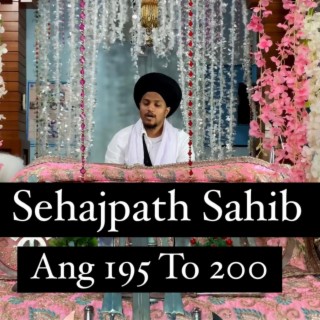 Sehajpath Sahib Ang 195 To 200