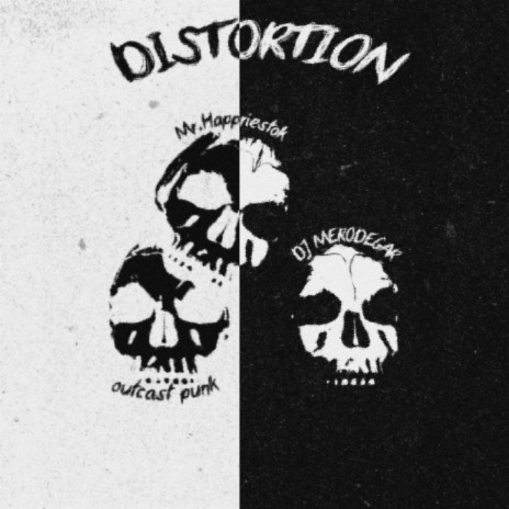 DISTORTION ft. DJ MERODEGAR & outcast punk | Boomplay Music