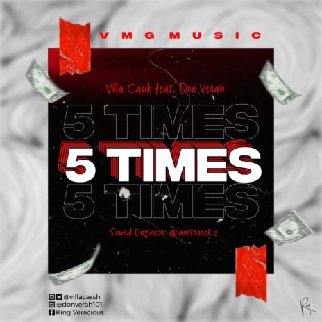 5 Times ft. Don Verah 🅴 | Boomplay Music