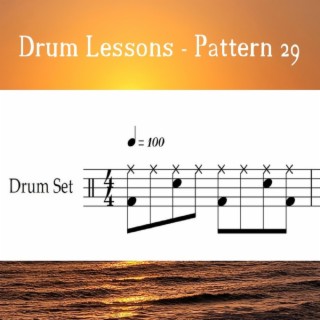 Drum Lessons - Pattern 29 (Loop 100)