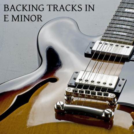 Rock Guitar Backing Track Jam E Minor