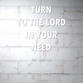 Turn To The Lord In Your Need