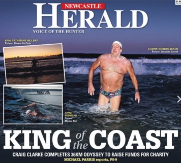 Ocean swimming... the Coals to Newcastle