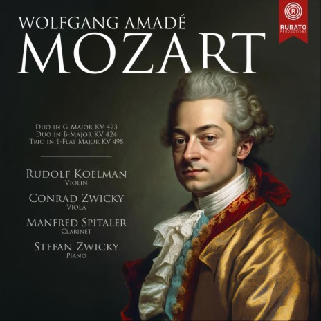 Duo for Violin and Viola in B Major K. 424: III. Andante Con Variazioni ft. Conrad Zwicky | Boomplay Music