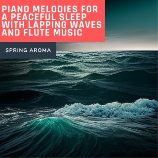 Piano Melodies for a Peaceful Sleep with Lapping Waves and Flute Music