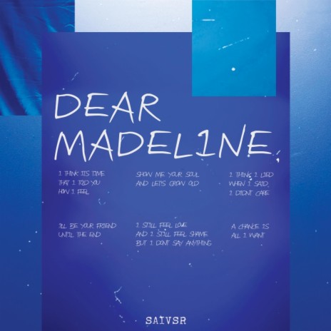 Dear Madeline,