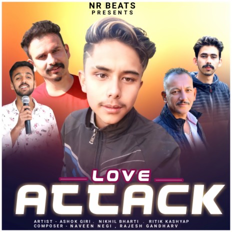 Love Attack ft. Ritik Kashyap & Ashok Giri | Boomplay Music