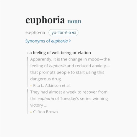 euphoria | Boomplay Music