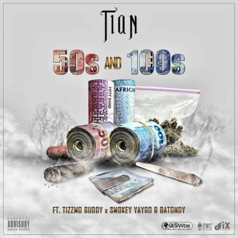 50s & 100s (feat. Tizzmo Guddy, Smokey Yaygo & Batondy) | Boomplay Music