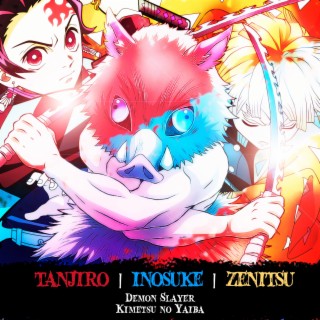 Download Hat Black album songs: Tanjiro Inosuke Zenitsu Demon