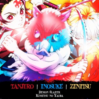 Download Hat Black album songs: Tanjiro Inosuke Zenitsu Demon Slayer  Kimetsu no Yaiba