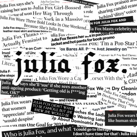 Julia Fox. | Boomplay Music