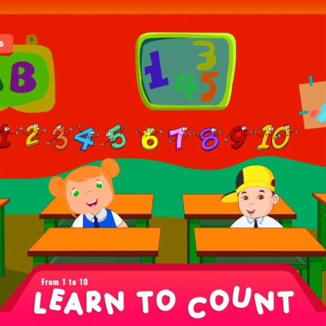 Number 5 - Learn to Count - Numbers from 1 to 10 - The Number 5 Song 