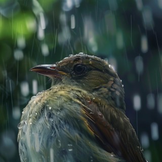 Serene Binaural Sounds: Nature Birds and Rain Melodies