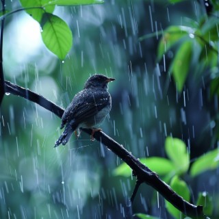 Reflective Binaural Nature and Rain Birds Meditation