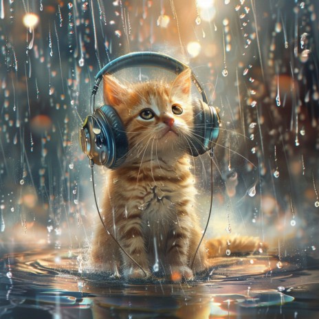 Calming Rain's Feline Harmony ft. The Magical Drops & Kitten Music | Boomplay Music