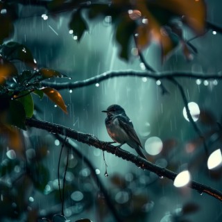 Focus with Binaural Nature Rain and Birds Ambience