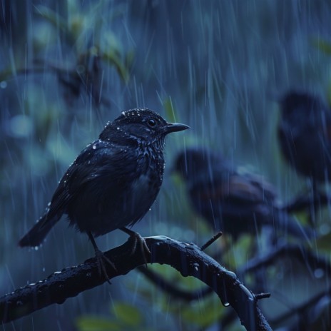 Stretching with the Birds in Rain ft. Thunderstorm & Headache Migrane Relief | Boomplay Music