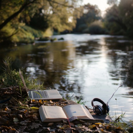 Study by the Flowing Stream ft. H Two O & Sonic Waterfall | Boomplay Music