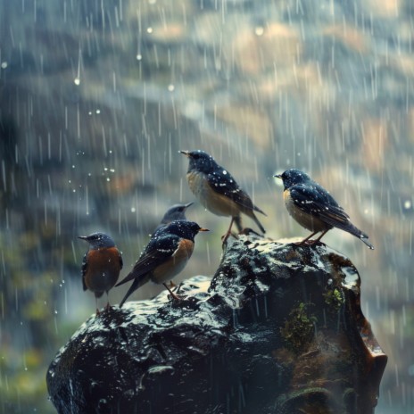 Rain’s Soft Hymn with Birds ft. The Eventide & Zymosis