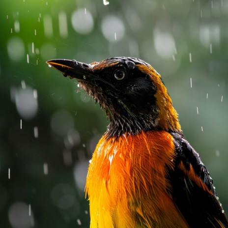 Rainy Day Companionship in Bird Calls ft. Refreshing Rain & Sensory Integrated Disorder | Boomplay Music