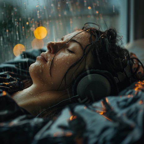 Night's Dreamy Rainfall ft. Rain Sounds & White Noise & Solfeggio Frequencies TP | Boomplay Music