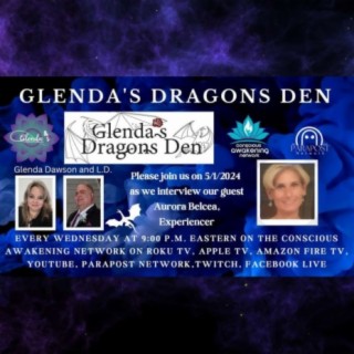 Glenda's Dragons Den with guest, Aurora Belcea