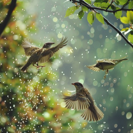 Birds and Raindrops for Healing ft. Lounge Makers & Chocolate Blue | Boomplay Music