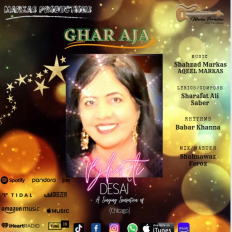 GHAR AJA ft. Bharti Desai | Boomplay Music