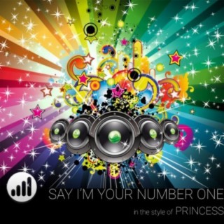 Say I'm Your Number One (In the style of 'Princess') (Karaoke Version)