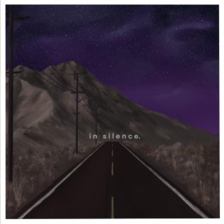 in silence.