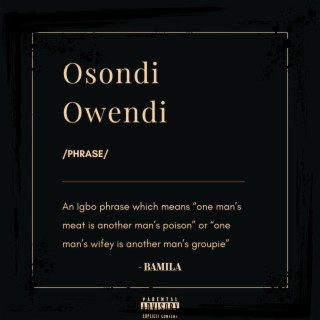 Osondi Owendi lyrics | Boomplay Music