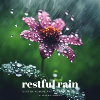 Restful Rain - Soft Raindrops and Thunder Sounds for Sleep and Relaxation