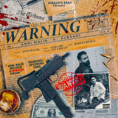 Warning ft. Albaadi | Boomplay Music