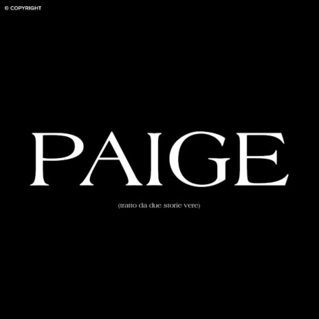 Paige (tratto da due storie vere) | Boomplay Music