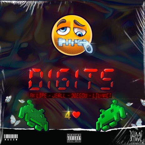 Digits ft. Aklipe44, Jeall, DIEGOU & Vict44 | Boomplay Music