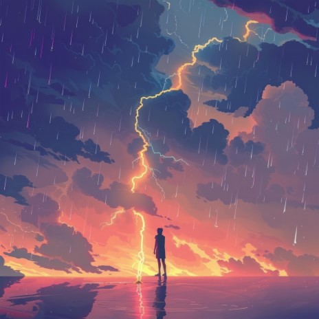 Thunder's Calm (Ambient Thunderstorms) ft. Natural Sound Makers & Sound of Nature Library | Boomplay Music