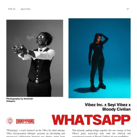 WhatsApp ft. Bloody Civilian | Boomplay Music