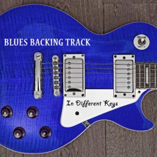 Minor Blues Guitar Backing Track in Different Keys