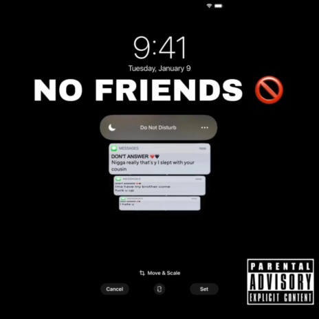 NO FRIENDS ft. GUAPO GTM | Boomplay Music