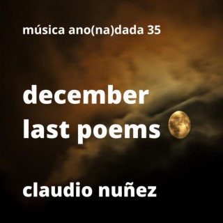 december last poems